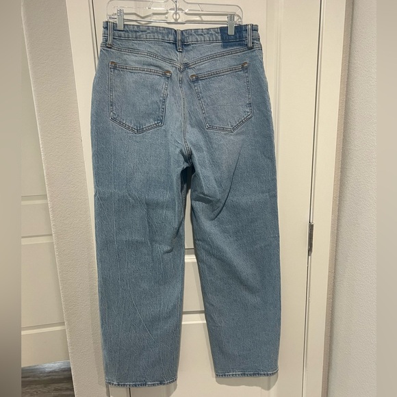 NWT Abercrombie & Fitch '90s Relaxed High Rise Jeans Size 31/12 Curve Love - Picture 7 of 12